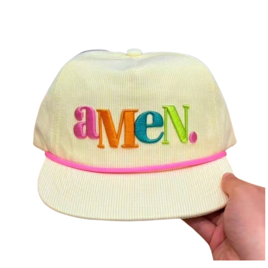 AMEN CANVAS CAP