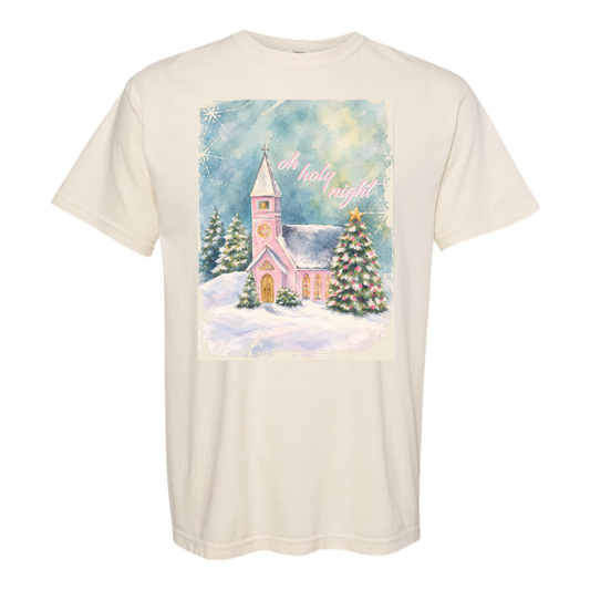 OH HOLY NIGHT TEE | CREWNECK