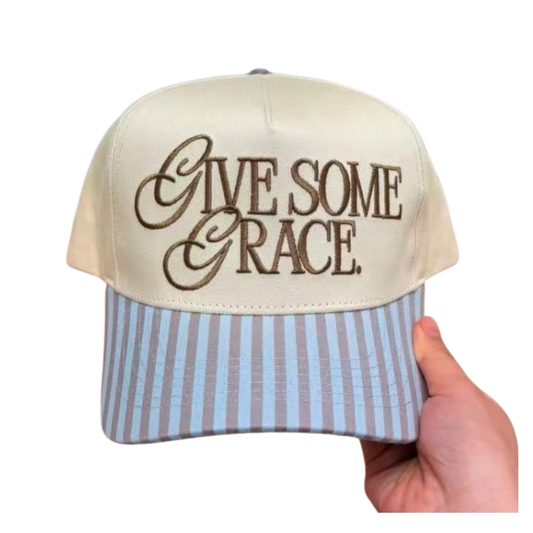 GIVE SOME GRACE CANVAS CAP