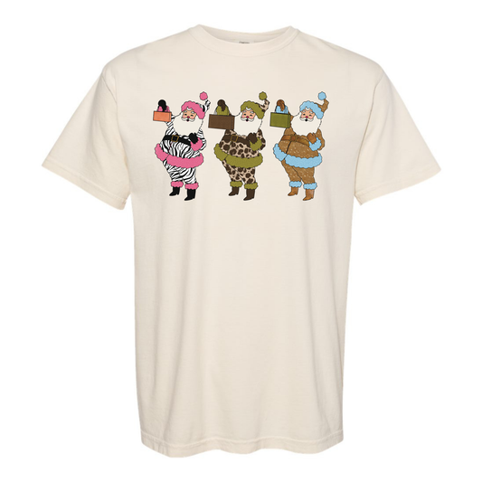 SANTA TRIO TEE | CREWNECK